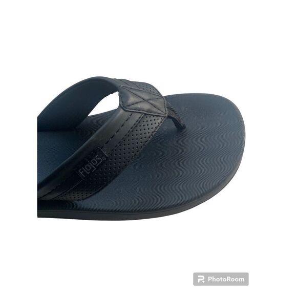 Flojos Mens Levee Flip Flop Size 8 - Picture 4 of 5